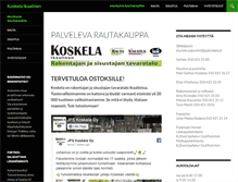 Tablet Screenshot of jpskoskela.fi